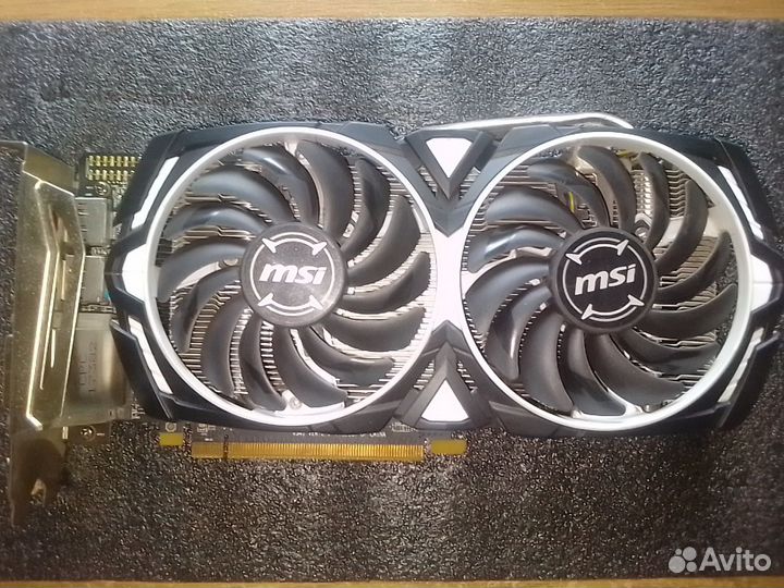Видеокарта MSI Radeon RX 570 armor 4G
