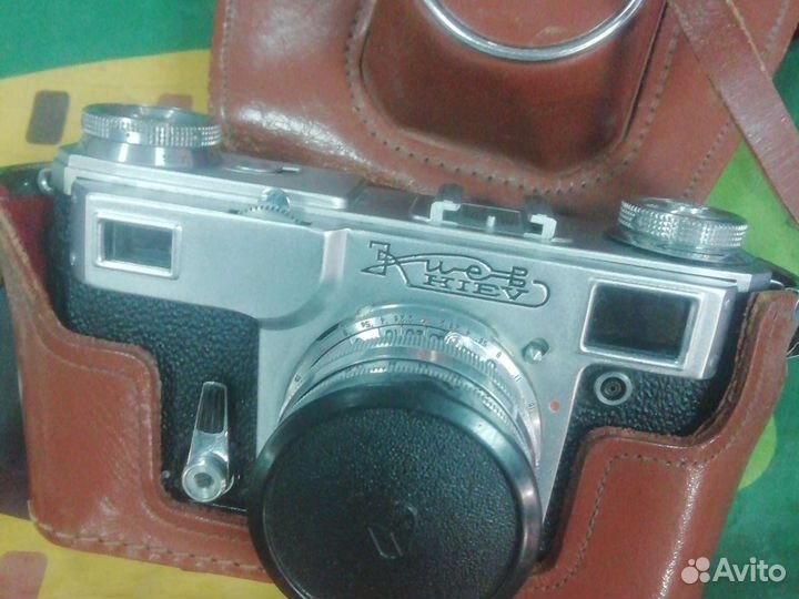 Фотоаппарат СССР -Смена 8м с чехлом