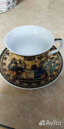 Чашка с блюдцем