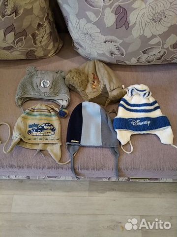 Шапки детские, за все