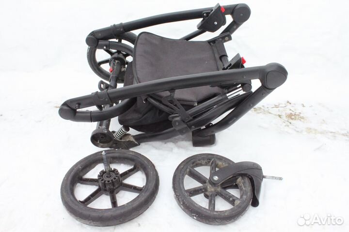 Коляска 2 в 1 Bexa Ideal чёрная