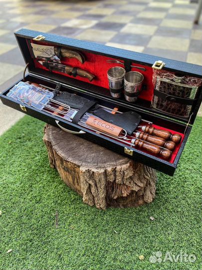 Шашлычный Подарочный набор мужчине на 23 февраля