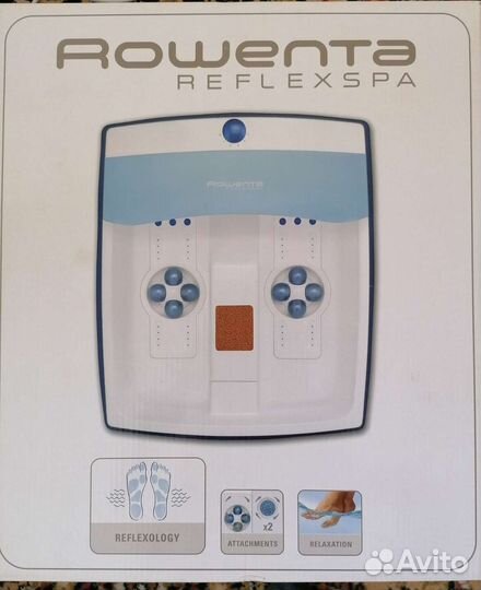 Массажная ванночка для ног Roventa reflexspa новая