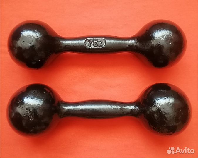 Гантели 4-х килограмовые СССР