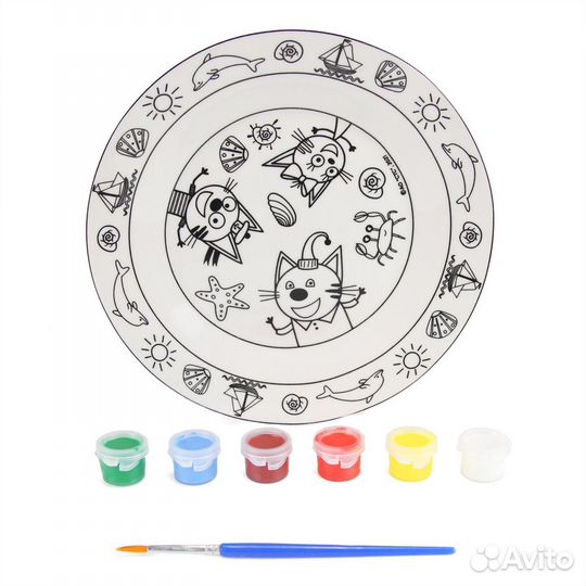 Тарелка детская для творчества