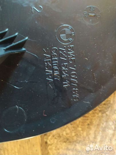 Bmw е 90 заглушка консоли боковая левая