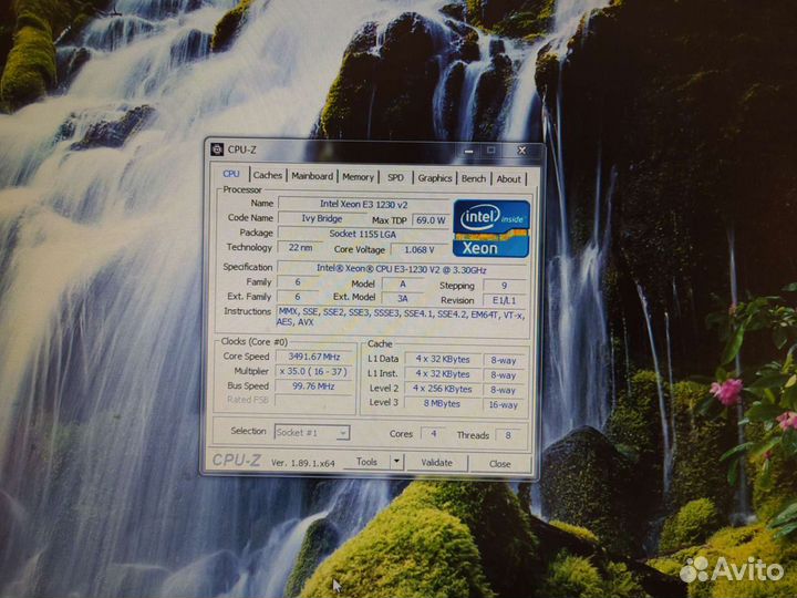 I7 3770 (Xeon e3 1230 v2) lga 1155