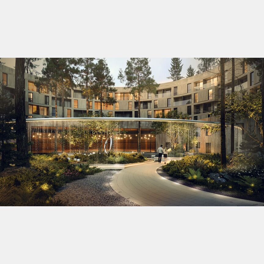 1-к. апартаменты, 67,4 м², 6/6 эт.