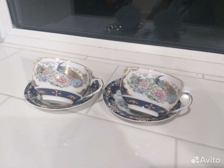 Чайные пары тончайший фарфор