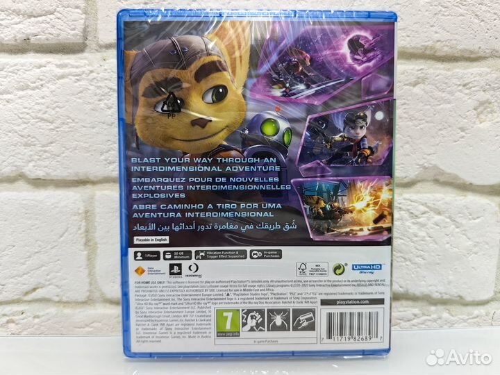 Ratchet Clank: Rift Apart (Сквозь миры) PS5 новый