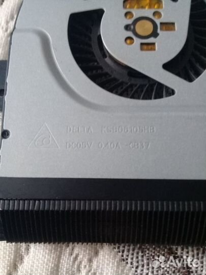 Система охлаждения ноутбука asus X55C