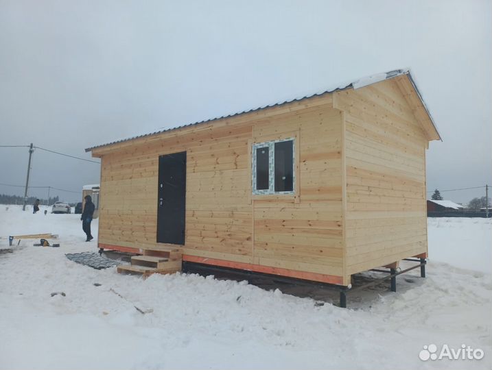 Каркасный дом 4,2х7,7