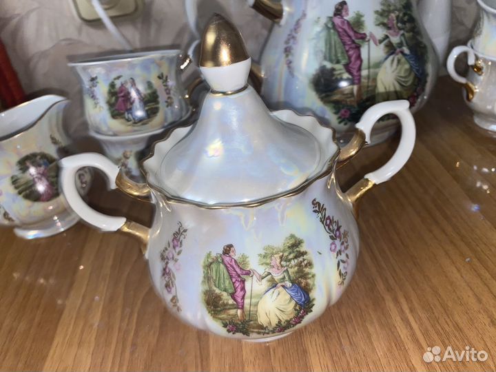 Чайный сервиз мадонна перламутровый