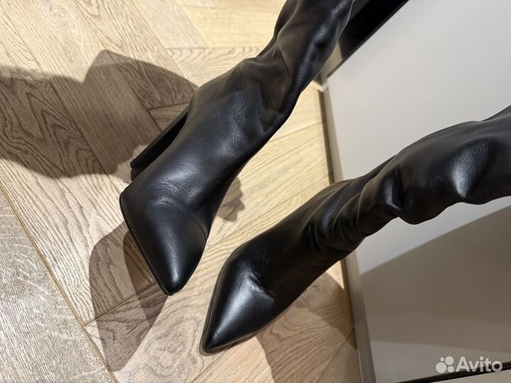 Сапоги натуральная кожа