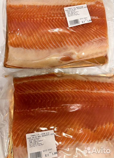 Семга слабосоленая. Доставка в день заказа