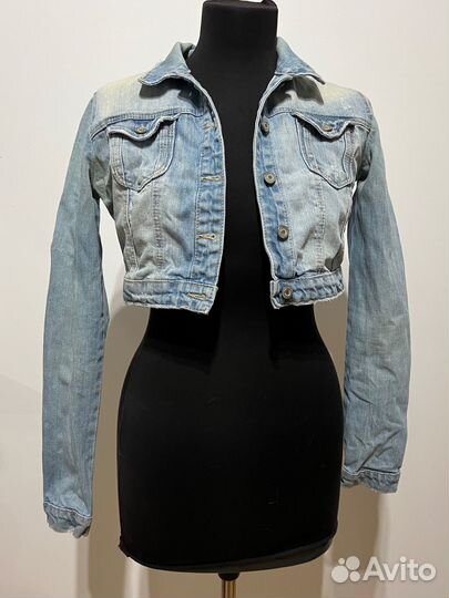 Джинсовая куртка bershka S