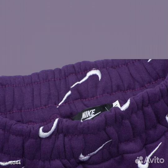 Спортивные штаны nike фиолетовые С логотипом бренд