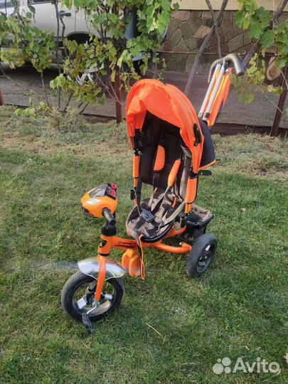 Детский трехколесный велосипед lamborghini