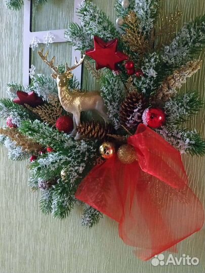 Новогодний декор пано