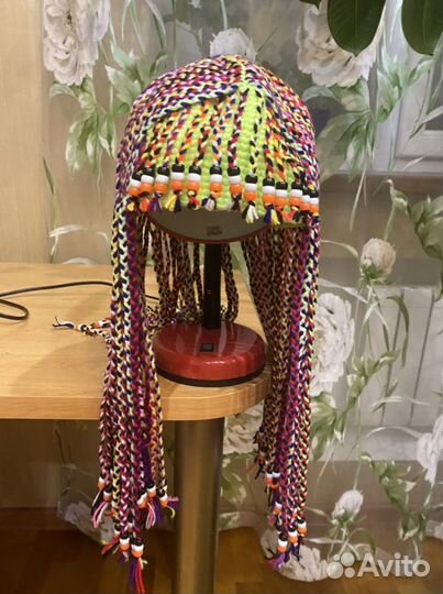 Шапка с дредами