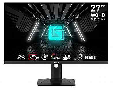 MSI Optix 27" G274QPF E2 IPS 2560x1440 180Hz 1ms 10bit(8bit+FRC) 178/178 400cd 1000:1 2xhdmi2.0 Disp