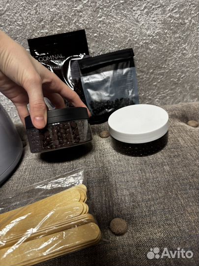 Воскоплав с воском и шпателями