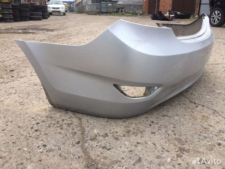 Бампер Задний Hyundai Solaris 1 До Рестайлинг