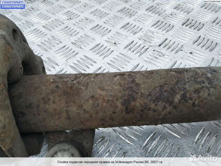 Амортизатор перед/право Volkswagen Passat B6 (3C), 2007 2.0 Дизель