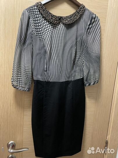 Офисное Платье orsa orange 42 размер