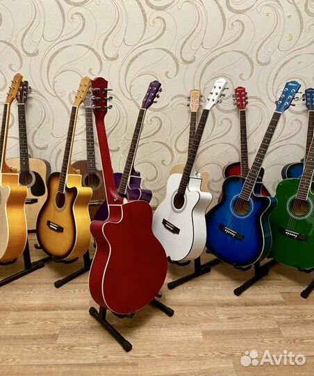 Акустические гитары Elitaro/Belucci с чехлом
