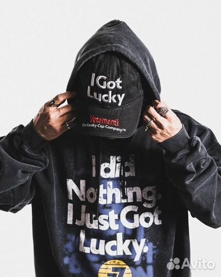 Vetements i got lucky худи оригинал