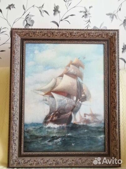 Вышитая картина