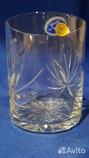 Хрустальные стаканы под виски