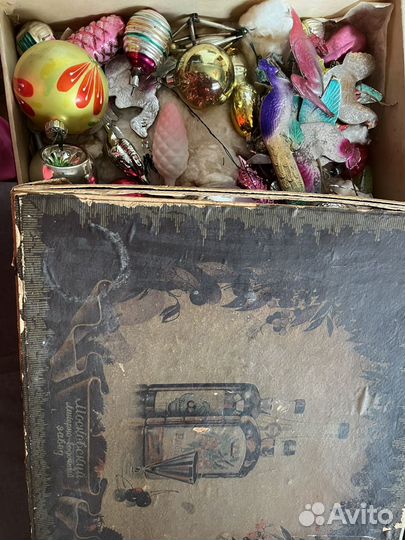 Елочные игрушки СССР