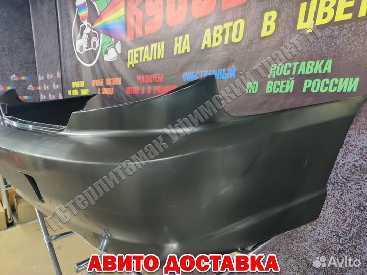 Бампер задний Kia spectra не окрашенный 2001-2011