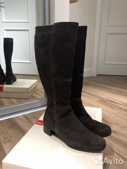 Сапоги замшевые Hogl