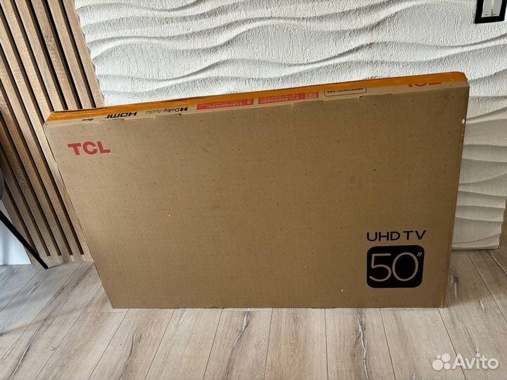 Телевизор 4K SMART tv qled TCL 50T8H HDR Новый