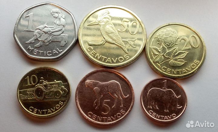 Монеты стран Африки