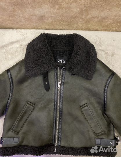 Куртка дубленка Zara новая оригинал