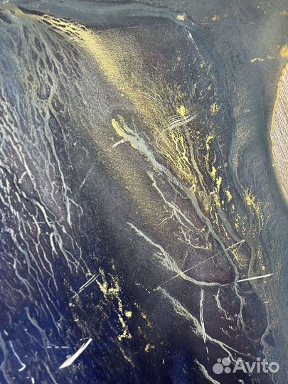 Большая интерьерная картина Planet, абстракция