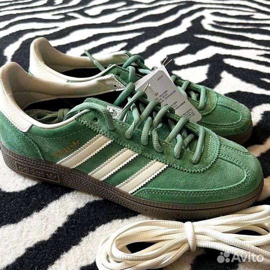 Кроссовки Adidas Spezial green зеленые