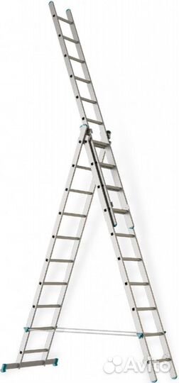 Лестница 3х секционная 3х15, 10,95 м