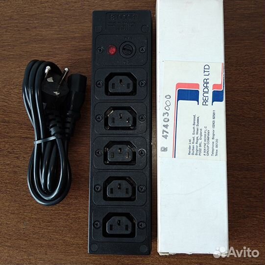 Сетевой фильтр Rendar для серверов + кабели