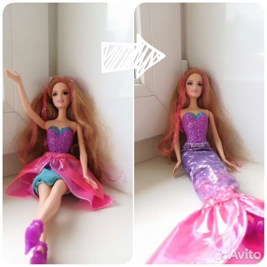 Кукла Barbie русалка