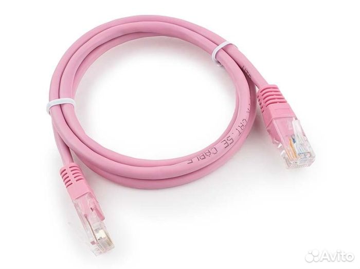 Патч-корд UTP Cablexpert PP12-1M/RO кат.5e 1м лит