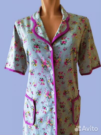 Халат домашний трикотажный 46-48р