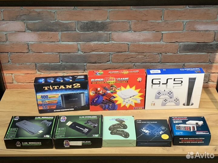 Игровые ретро приставки 20 в 1 + 50000 игр