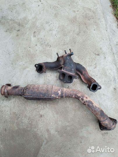 Выпускной коллектор газель 4216 и приемная труба