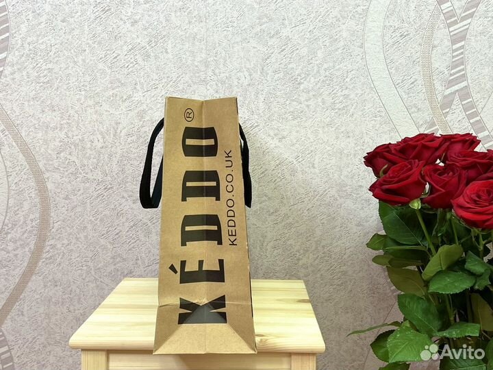 Пакет подарочный keddo брендовый оригинал