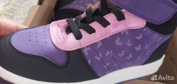 Кеды утепленные для девочки 30 размер